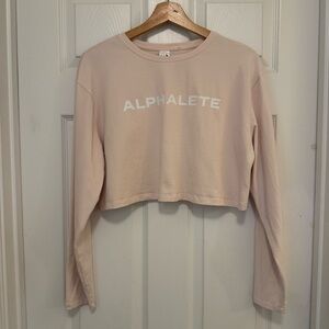 GUC Alphalete Core Cropped Longsleeve Tee